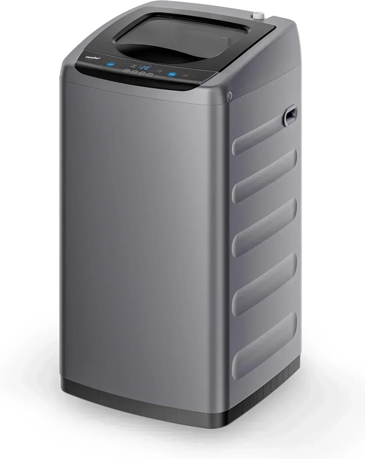 Comfee Portable Washing Machine 0.9 Cubic Foot with LED Display and Built-in Drum