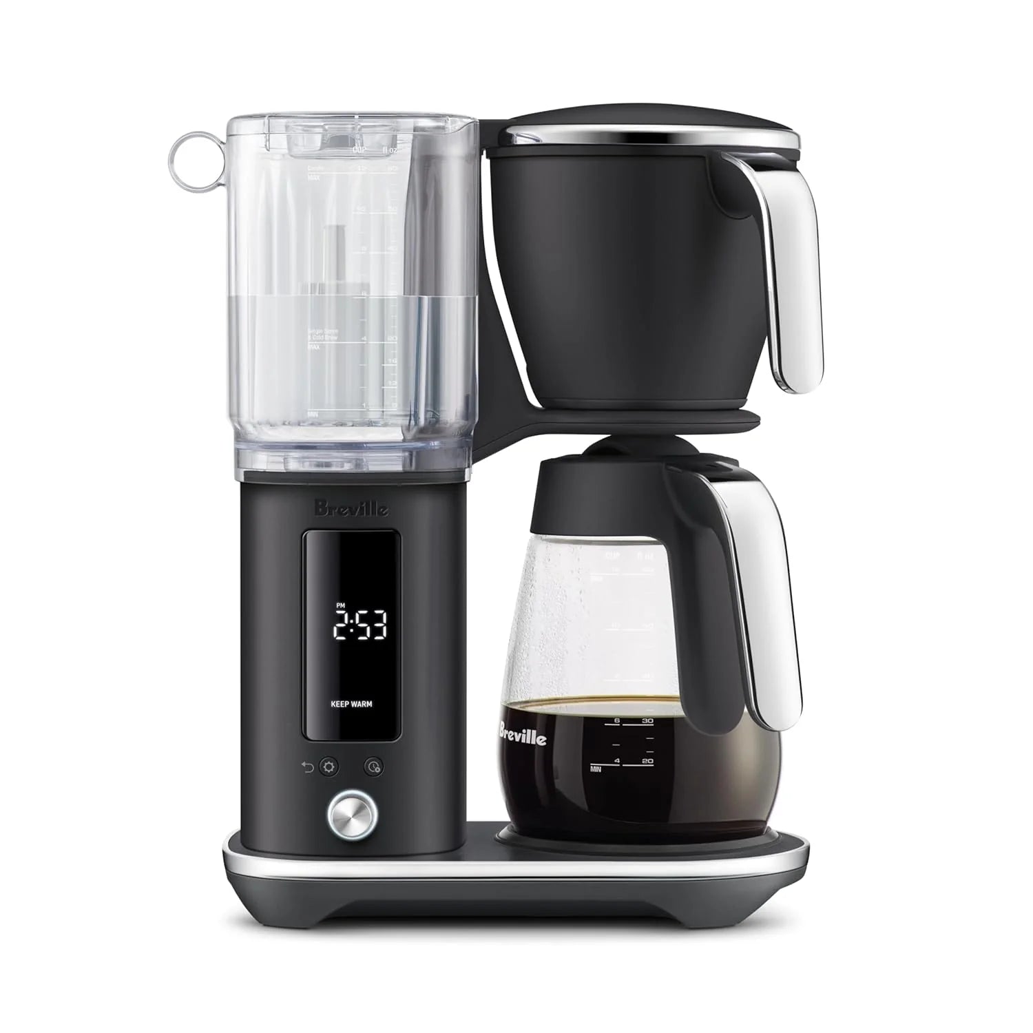 Breville Luxe Drip Coffee Machine, Brushed Stainless Steel, Thermal Carafe, BDC465BSS