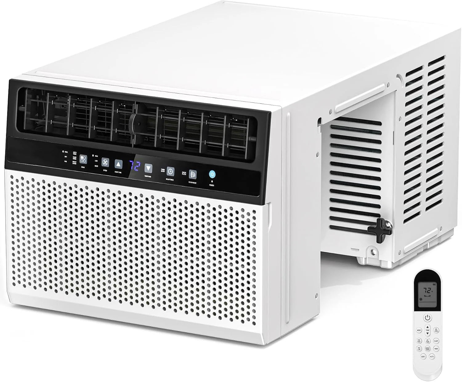 Antarctic Star 12,000 BTU U-Shaped Window Air Conditioner Unit Cools up to 550 Sq.Ft. with 6 Modes 24H Timer, Ultra Quiet Window AC Units