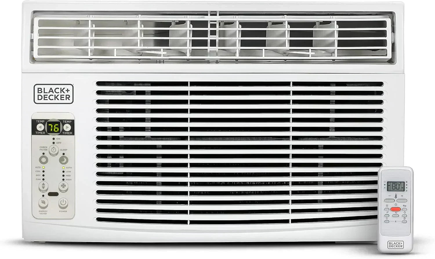 BLACK+DECKER Window Air Conditioner 5000 BTU Cools Up to 150 Square Feet AC Mechanical Controls