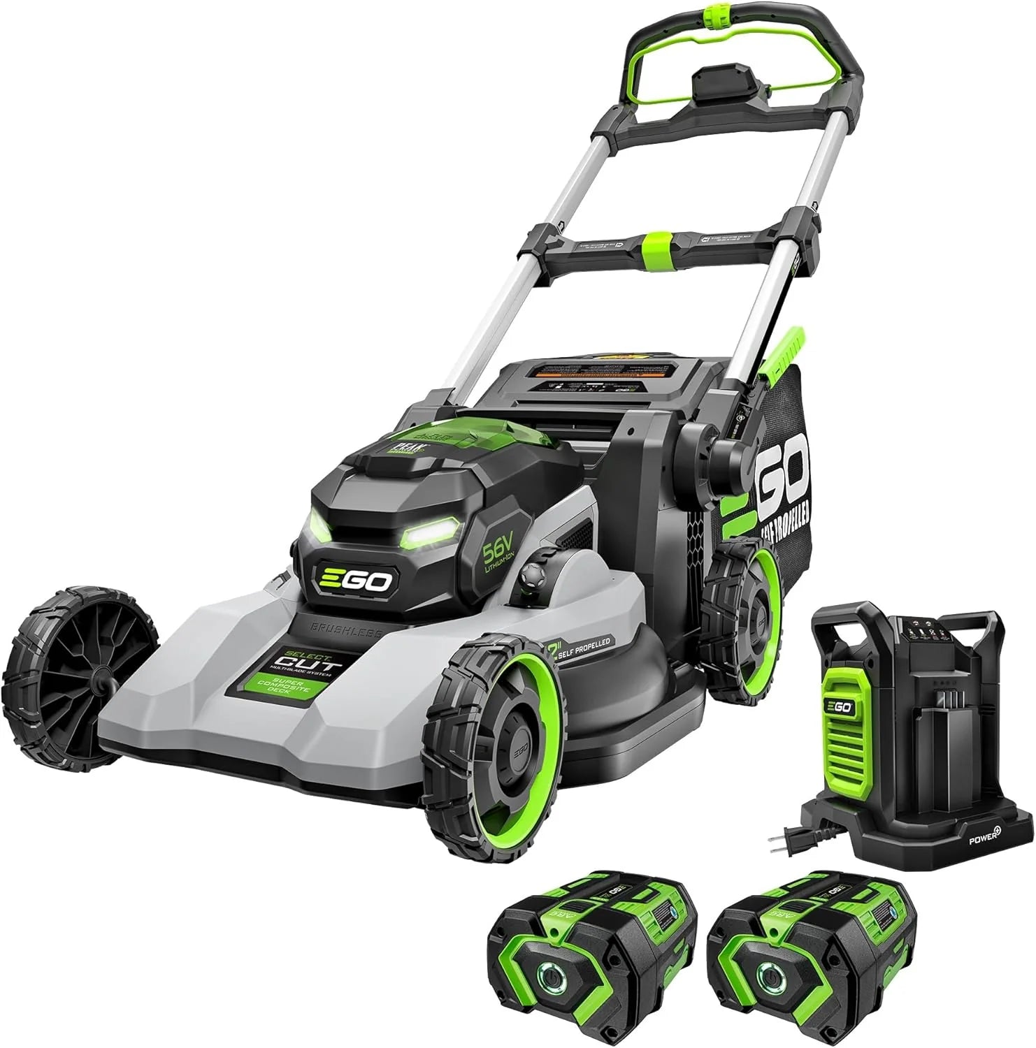 EGO POWER+ Electric Lawn Mower, Self-Propelled Cordless with Select Cut and Touch Drive