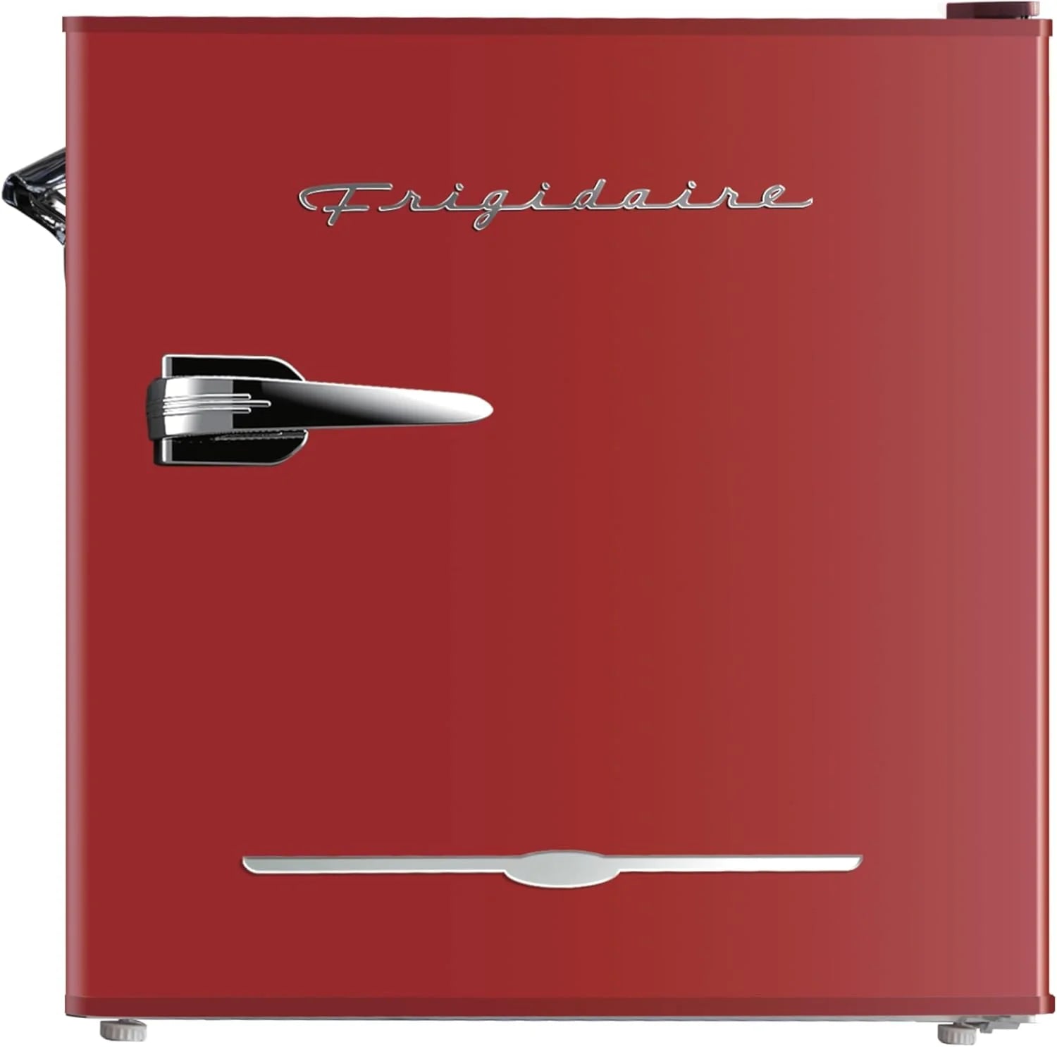 Frigidaire EFR176 Retro Compact Fridge with Chiller Mini Refrigerator with Built-in Bottle Opener for Office, Bedroom, Dorm Room or Cabin, 1.6 cu ft 16 D x 18 W x 18.5 H, Moonlight