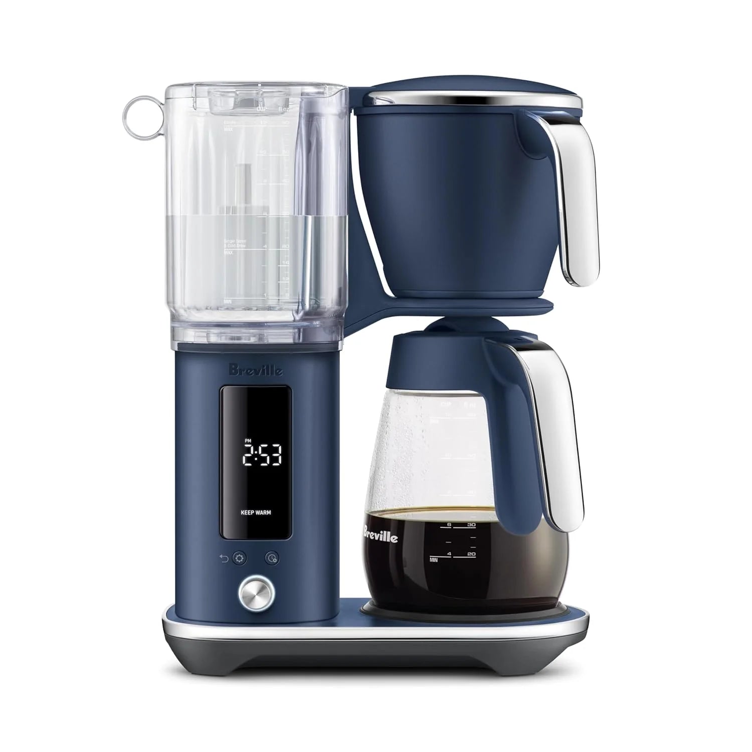Breville Luxe Drip Coffee Machine, Brushed Stainless Steel, Thermal Carafe, BDC465BSS