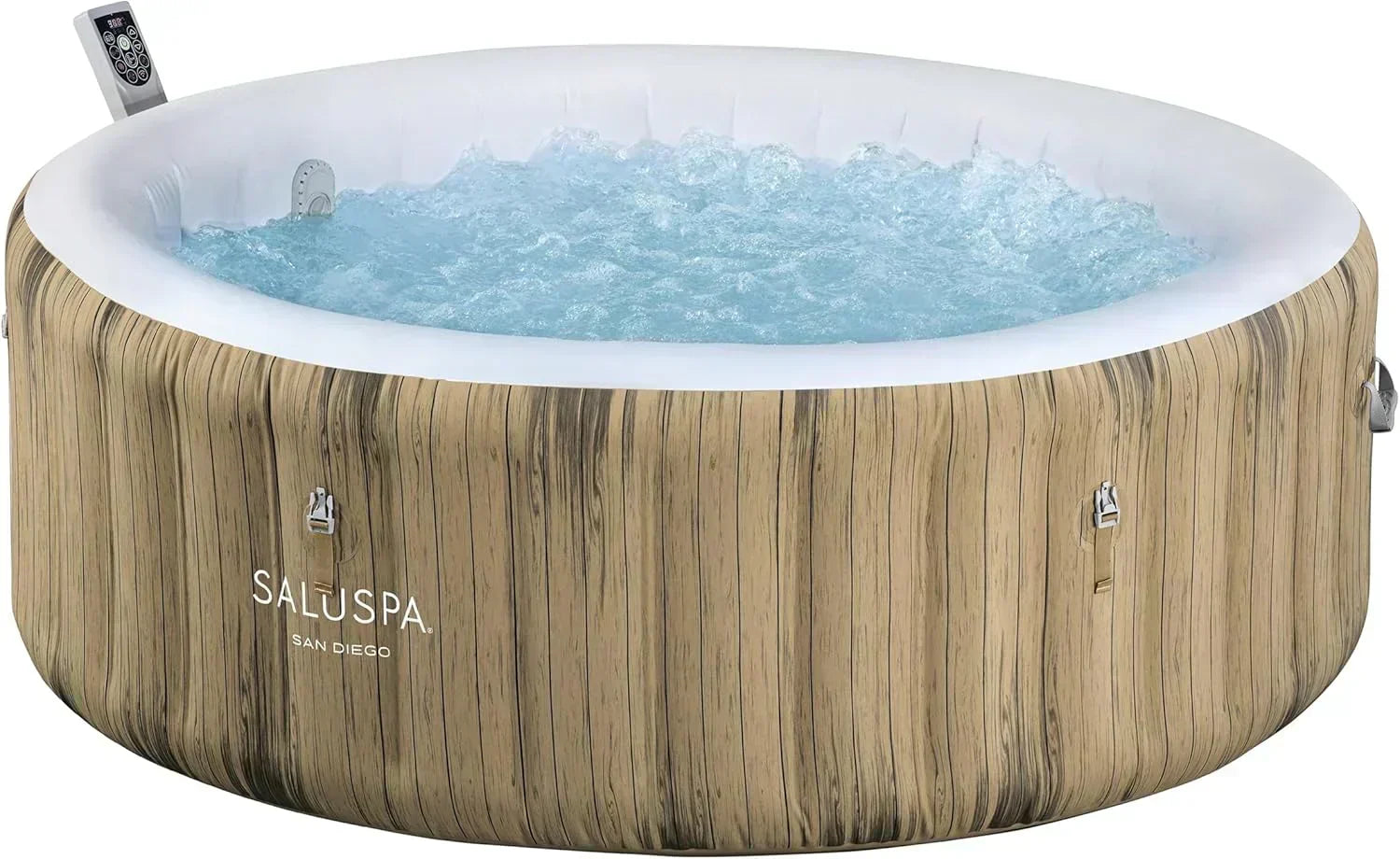 Bestway SaluSpa Miami EnergySense AirJet Inflatable Hot Tub Spa 71 x 26 Portable Hot Tub
