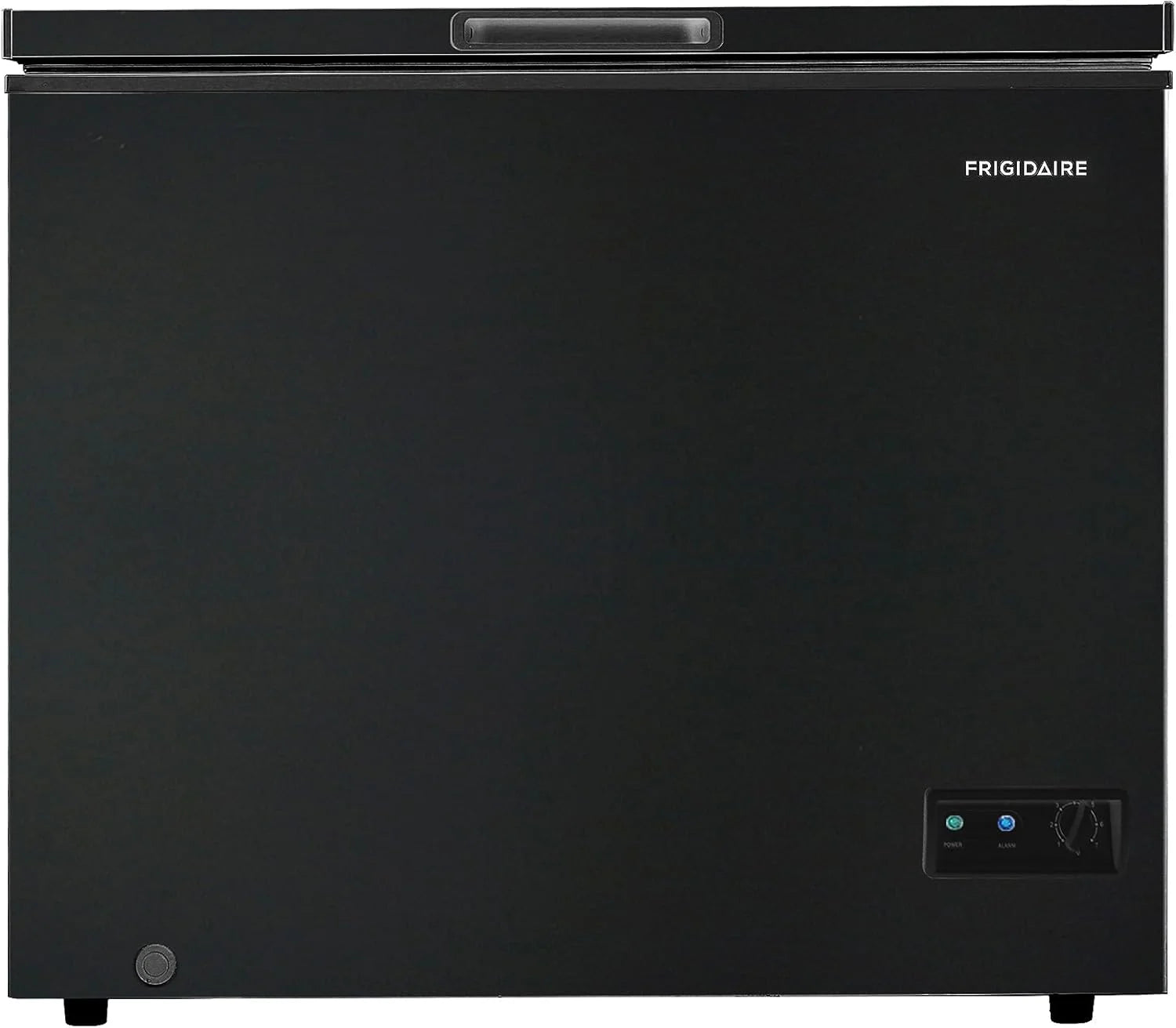 FRIGIDAIRE EFRF5003-BLACK Chest Deep Freezer-Garage-Ready, 5.0 Cu.