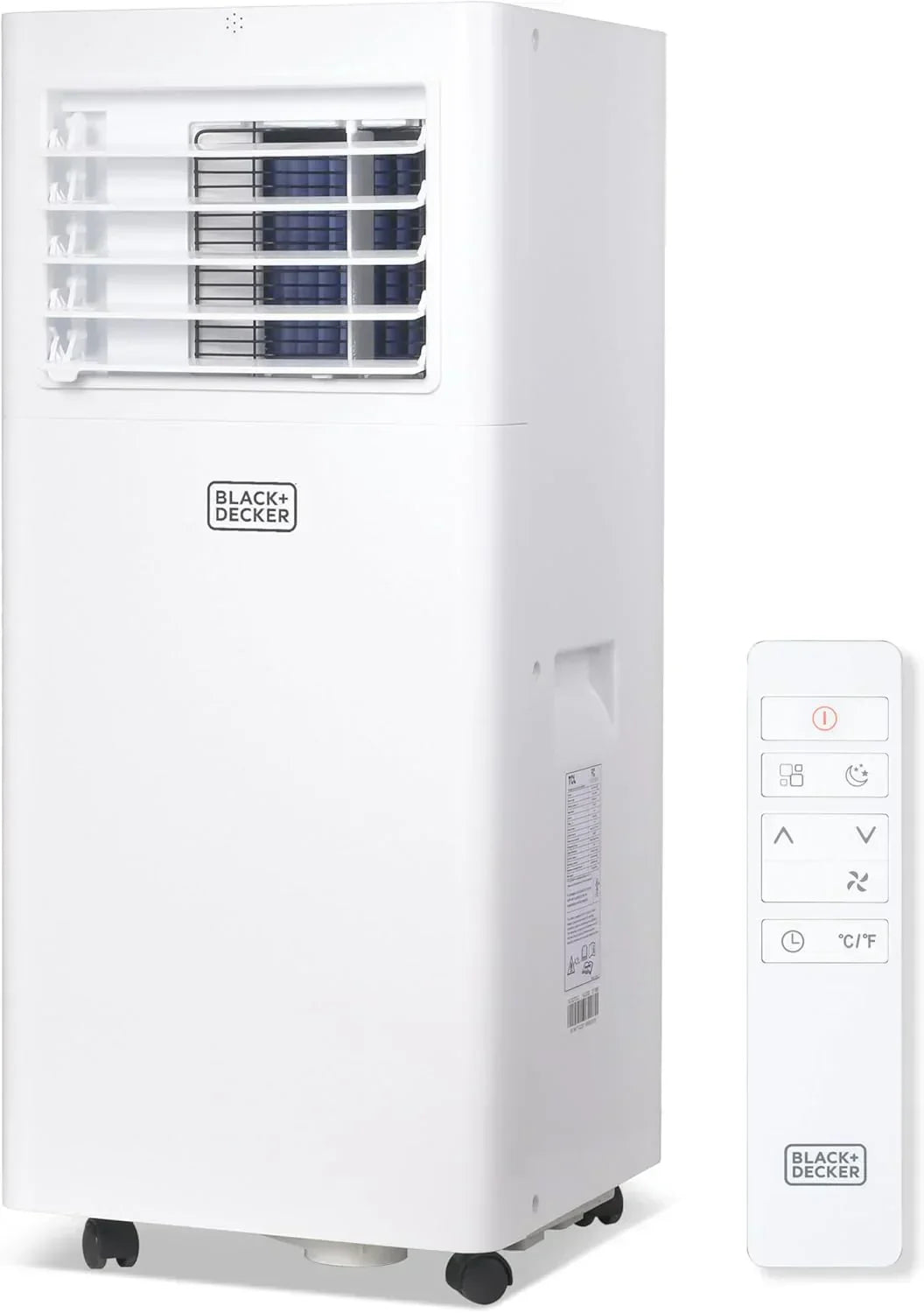 BLACK+DECKER 10,000 BTU Portable Air Conditioner for Rooms up to 450 Sq with Remote Control