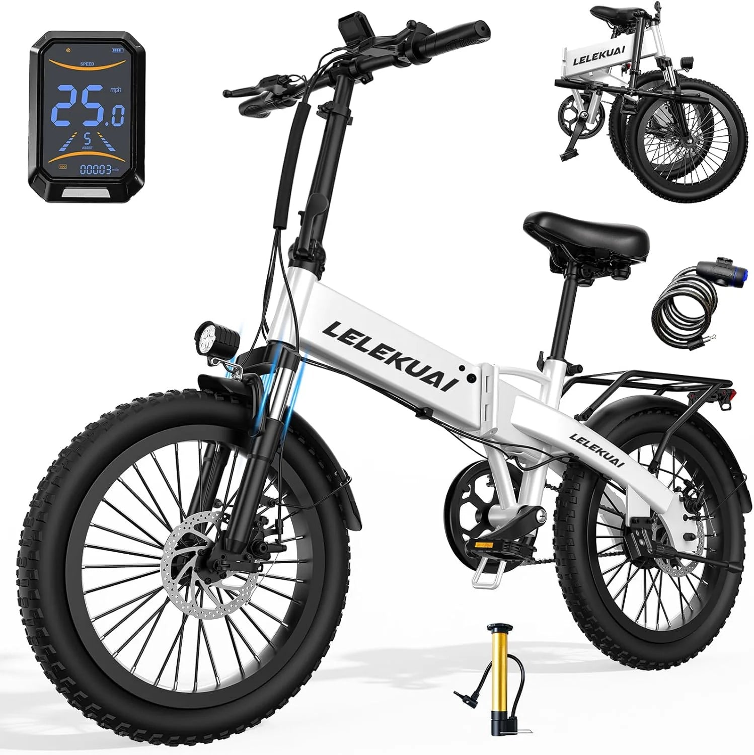 Electric Bike for Adults 26 Commuter Ebikes with 7-Speed Gears 25MPH Lightweight E Bike