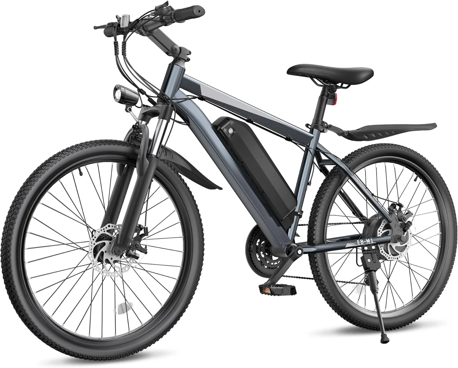 Electric Bike for Adults, 26 Ebike with 1000W Peak Motor, 21.7MPH 50Miles Electric Mountain Bike