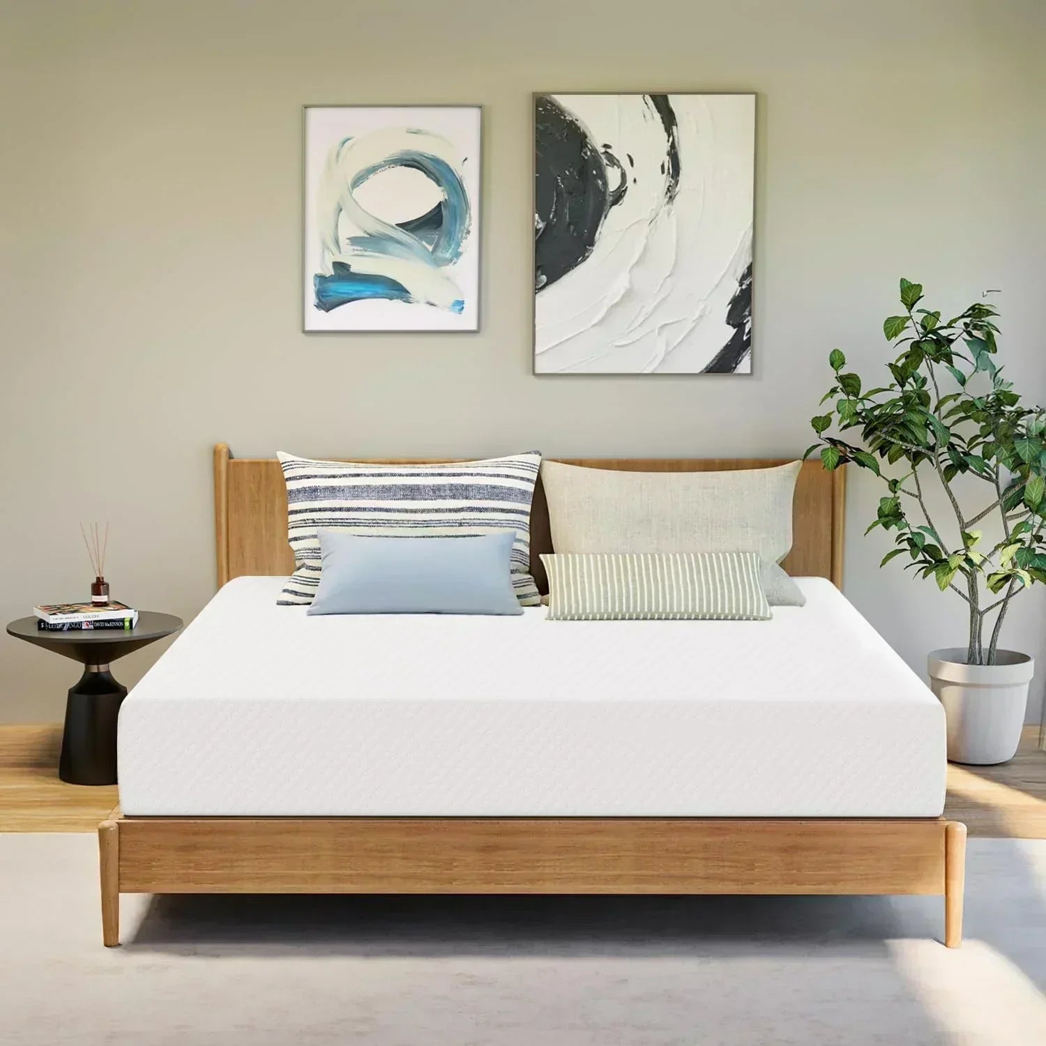 GAESTE 8-inch Fully Cooling Gel Memory Foam Mattress Mattress-in-a-Box