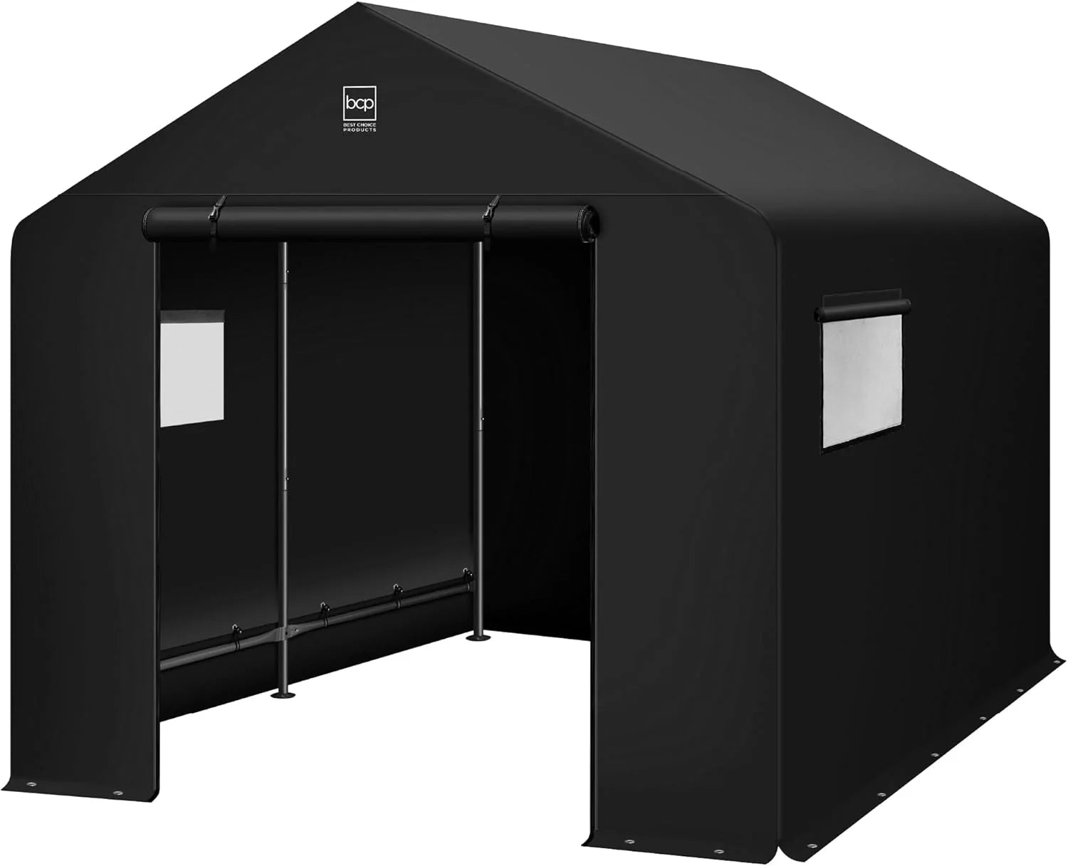 Best Choice Products 10x8ft Outdoor Storage Shed, Carport, Canopy Shelter