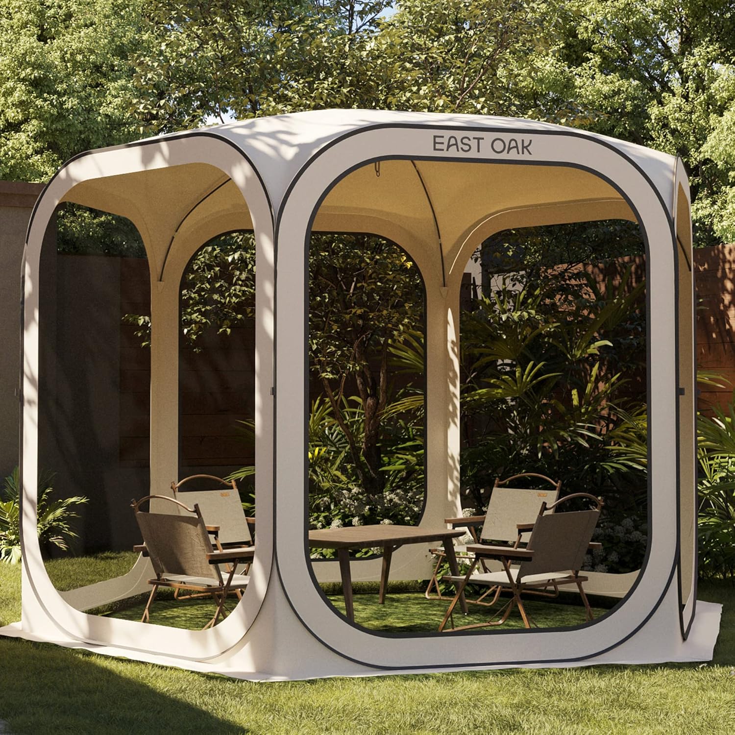 East Oak Screen House Tent Pop-Up, Portable Screen Room Canopy Instant Screen Tent