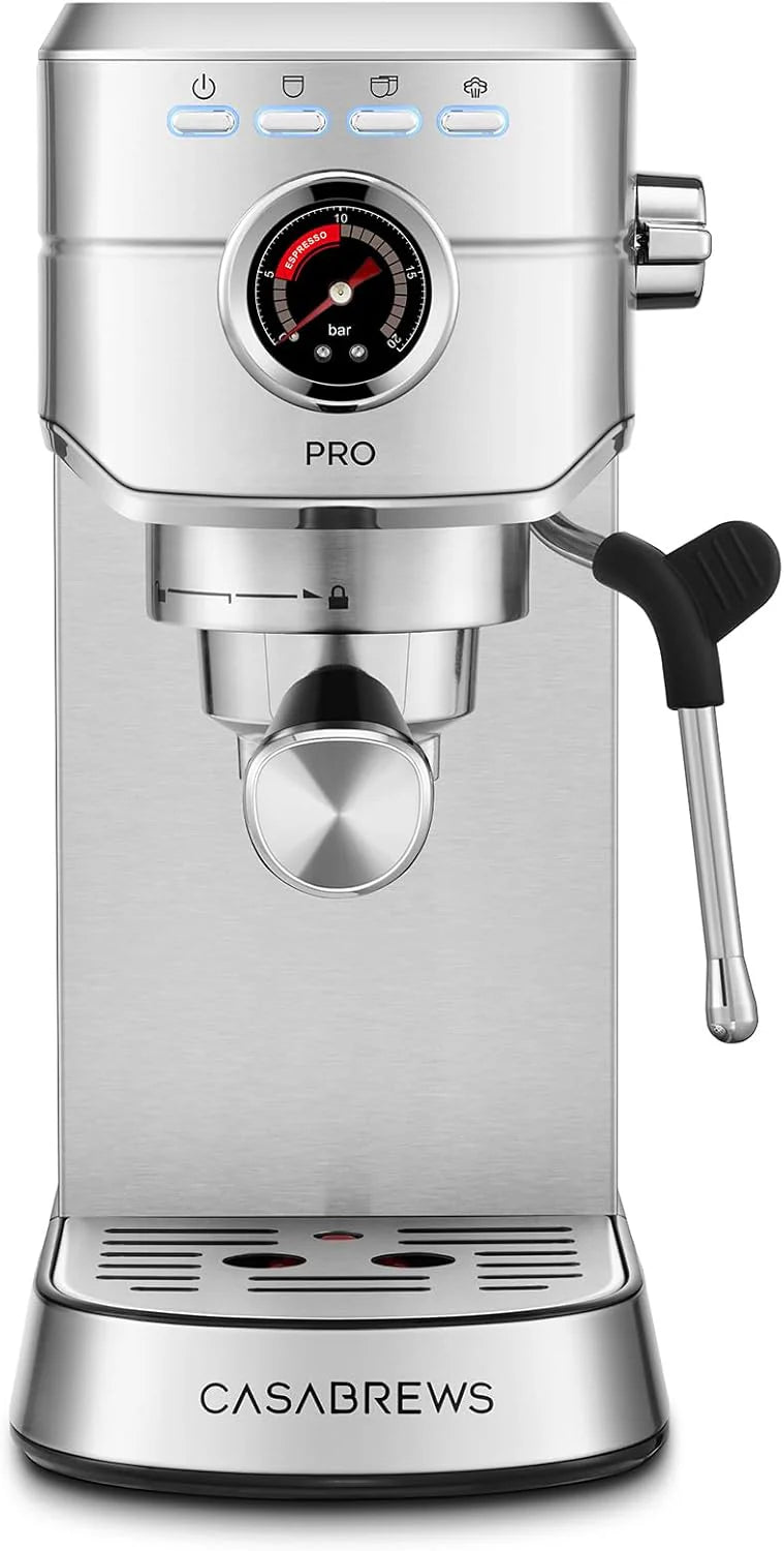 CASABREWS 5418 PRO Espresso Machine 20 Bar, Upgraded Espresso Maker