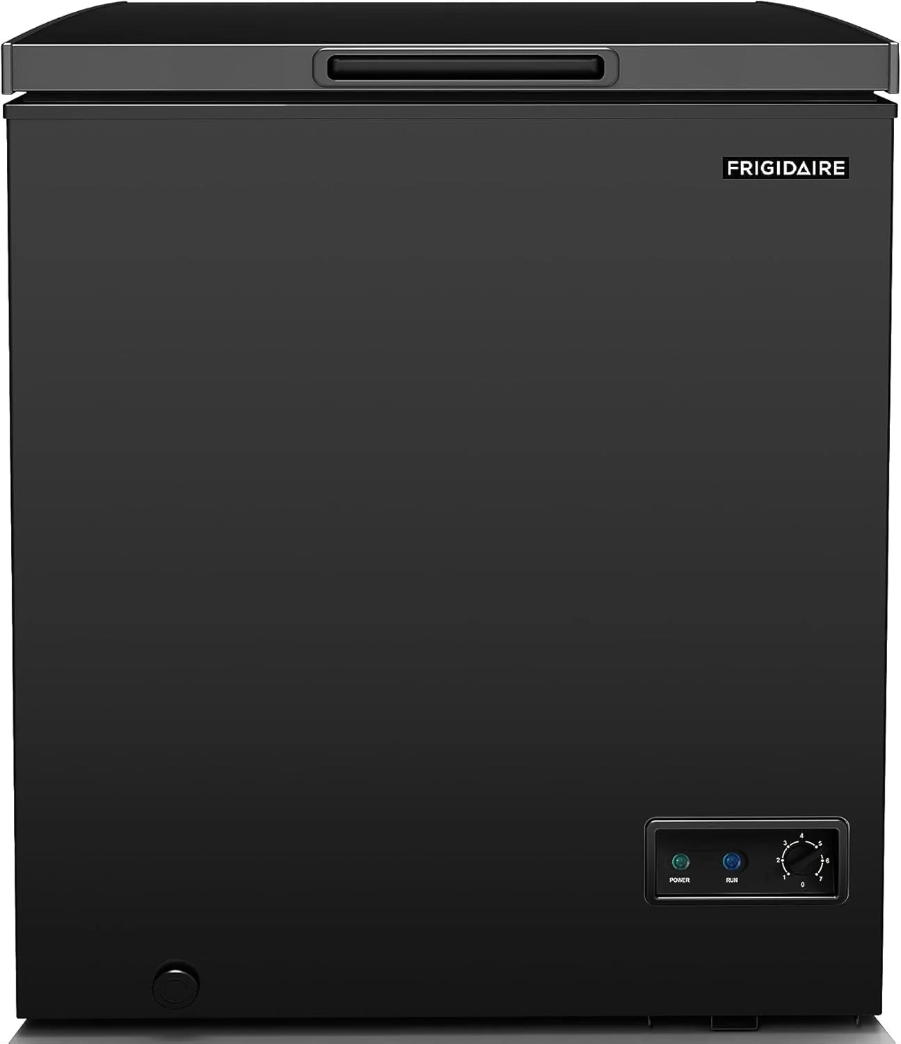 FRIGIDAIRE EFRF5003-BLACK Chest Deep Freezer-Garage-Ready, 5.0 Cu.