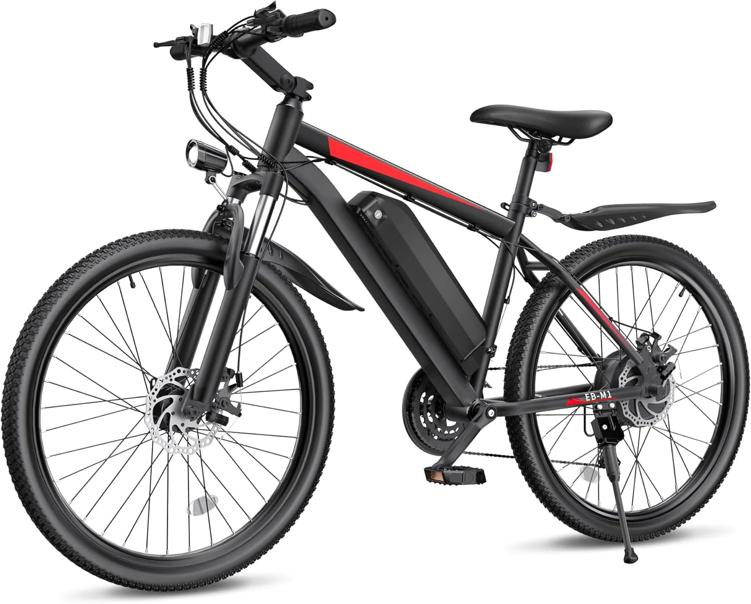Electric Bike for Adults, 26 Ebike with 1000W Peak Motor, 21.7MPH 50Miles Electric Mountain Bike