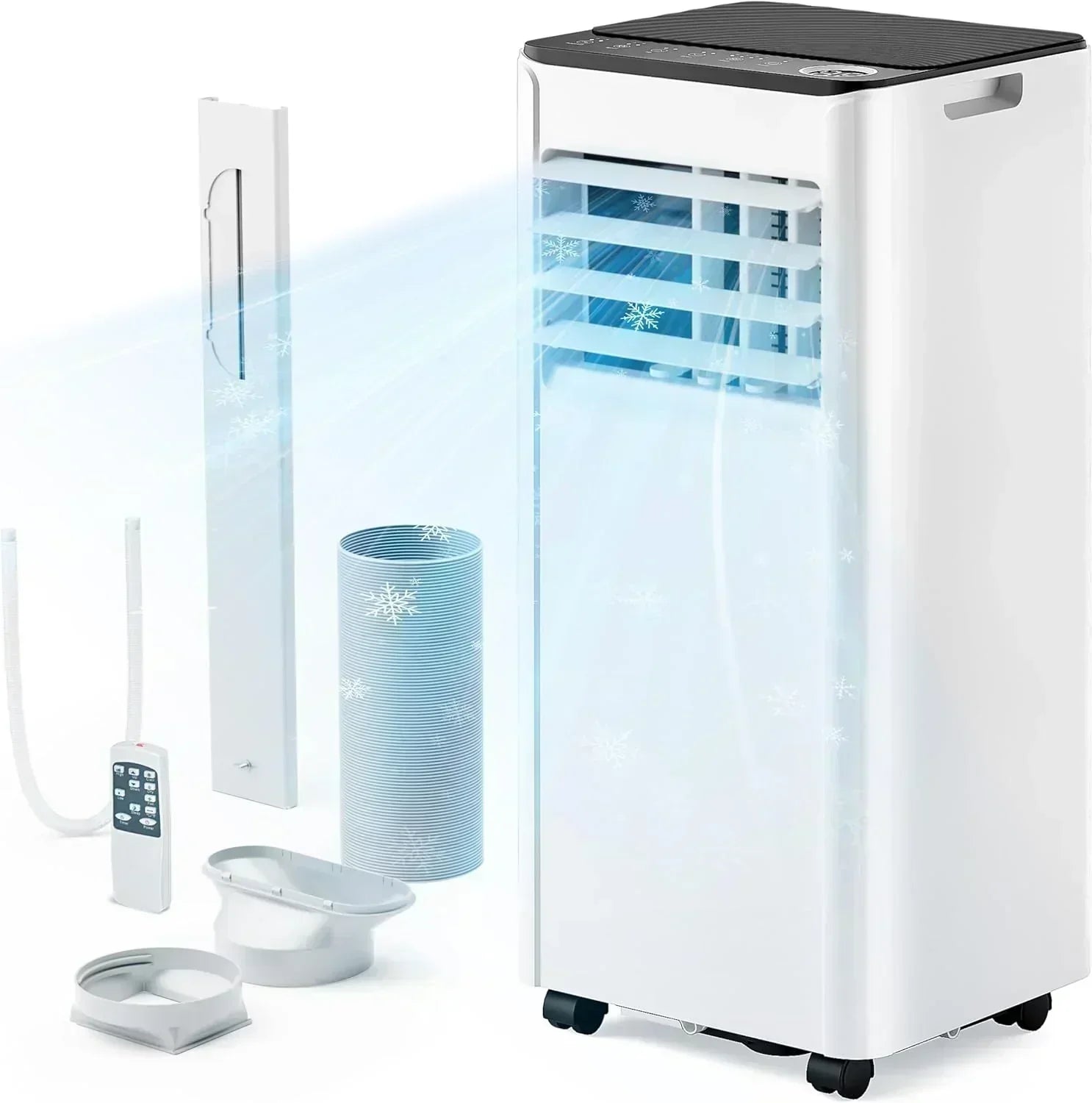 EUHOMY 8,000 BTU Portable Air Conditioners 4-in-1 Portable AC Unit Up to 350 Sq.Ft