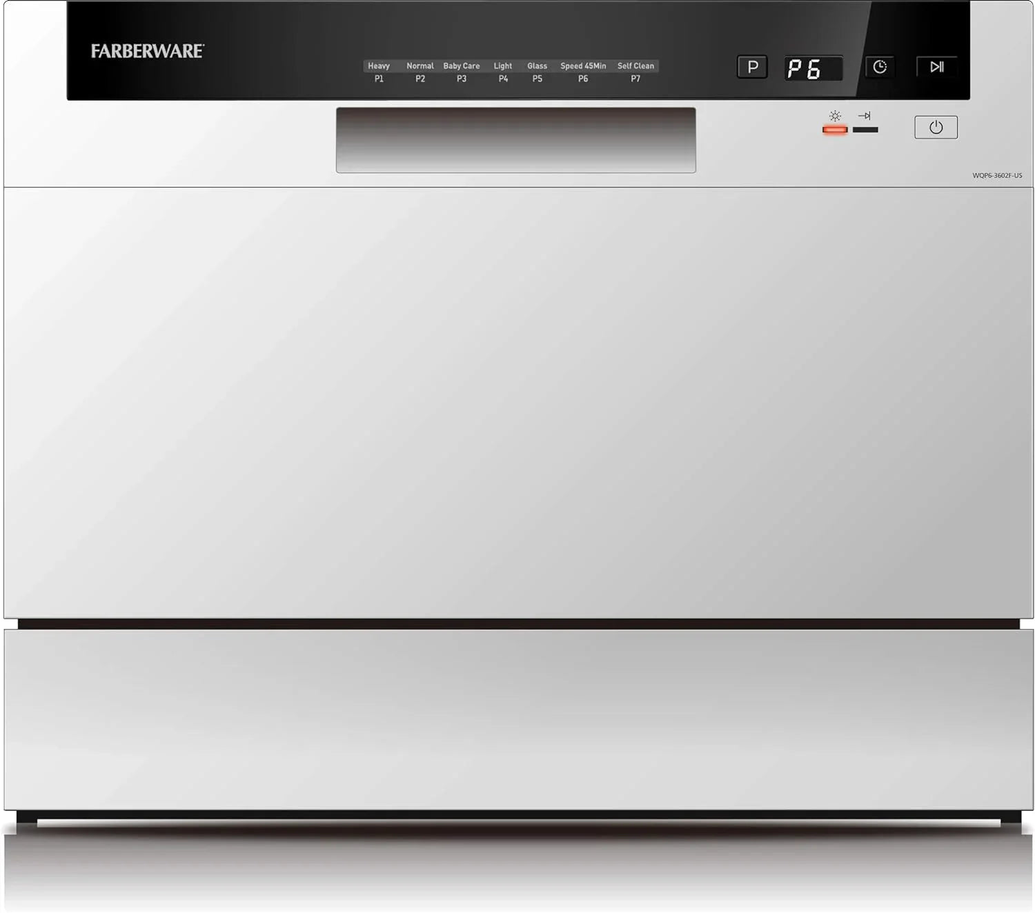 Farberware Compact 6-Station Dishwasher Portable Mini Countertop Dishwasher