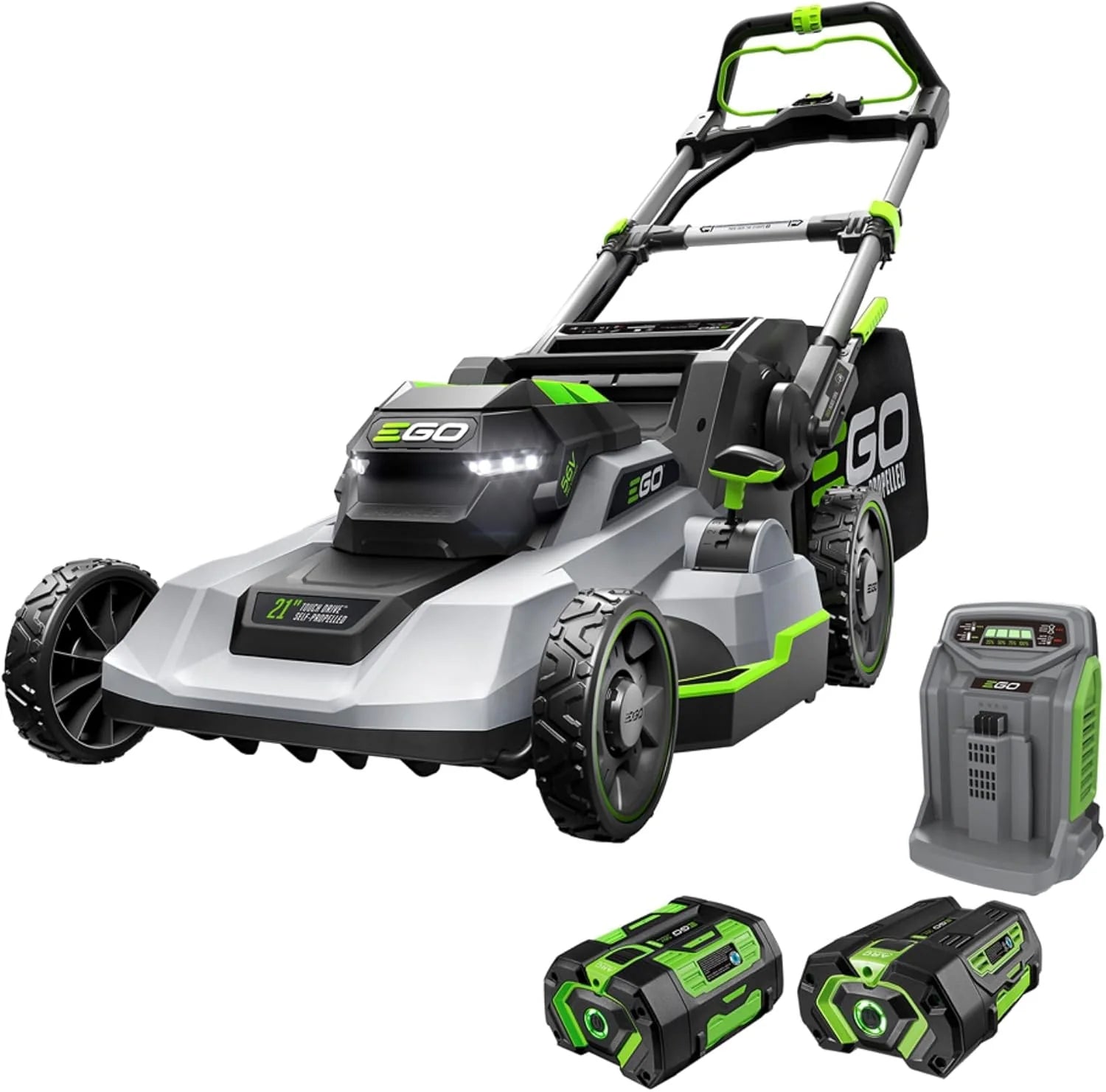 EGO POWER+ Electric Lawn Mower, Self-Propelled Cordless with Select Cut and Touch Drive