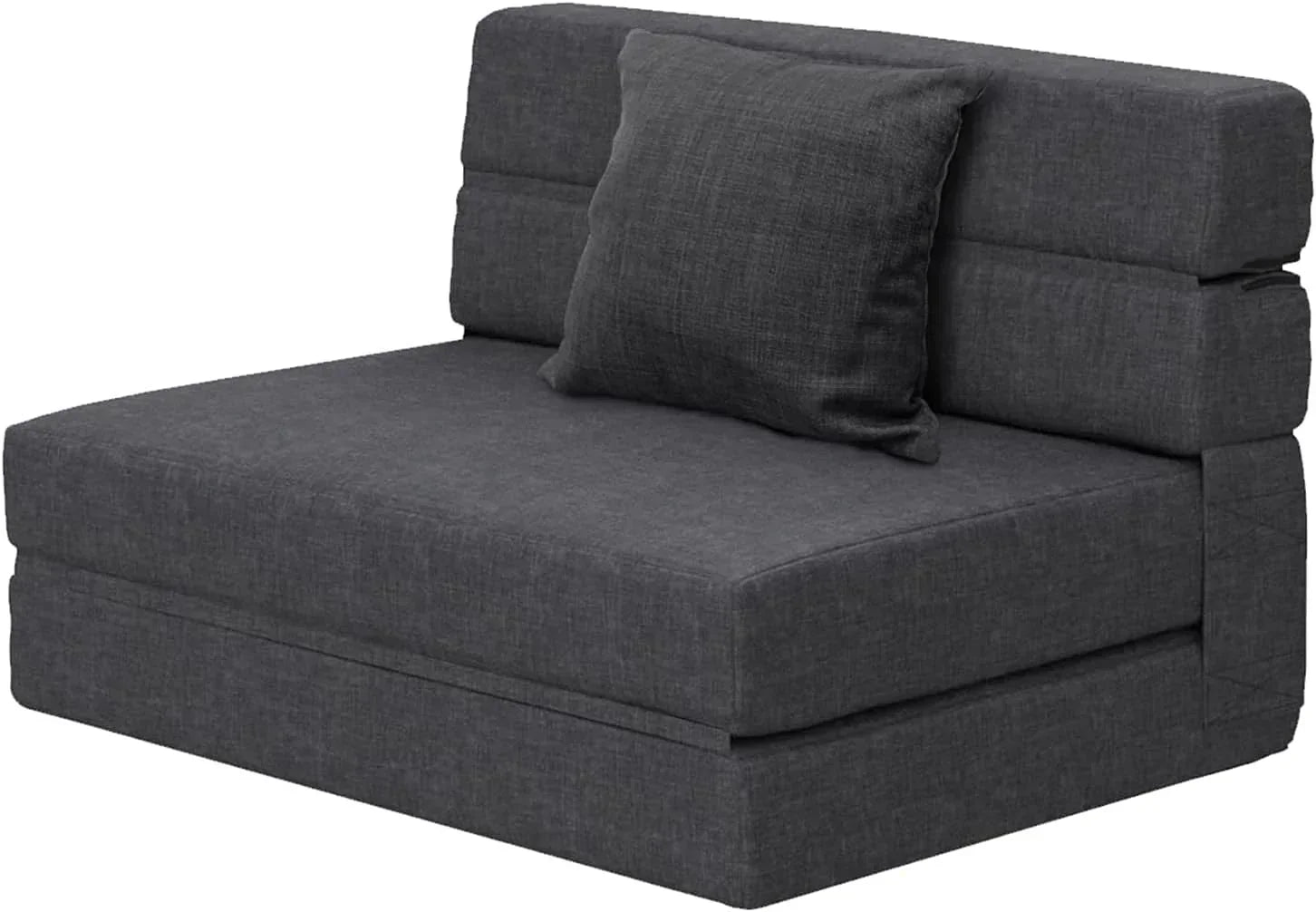 60 inch pull out sofa bed memory foam sofa with 2 pillows futon bed guest bed and pull out sofa