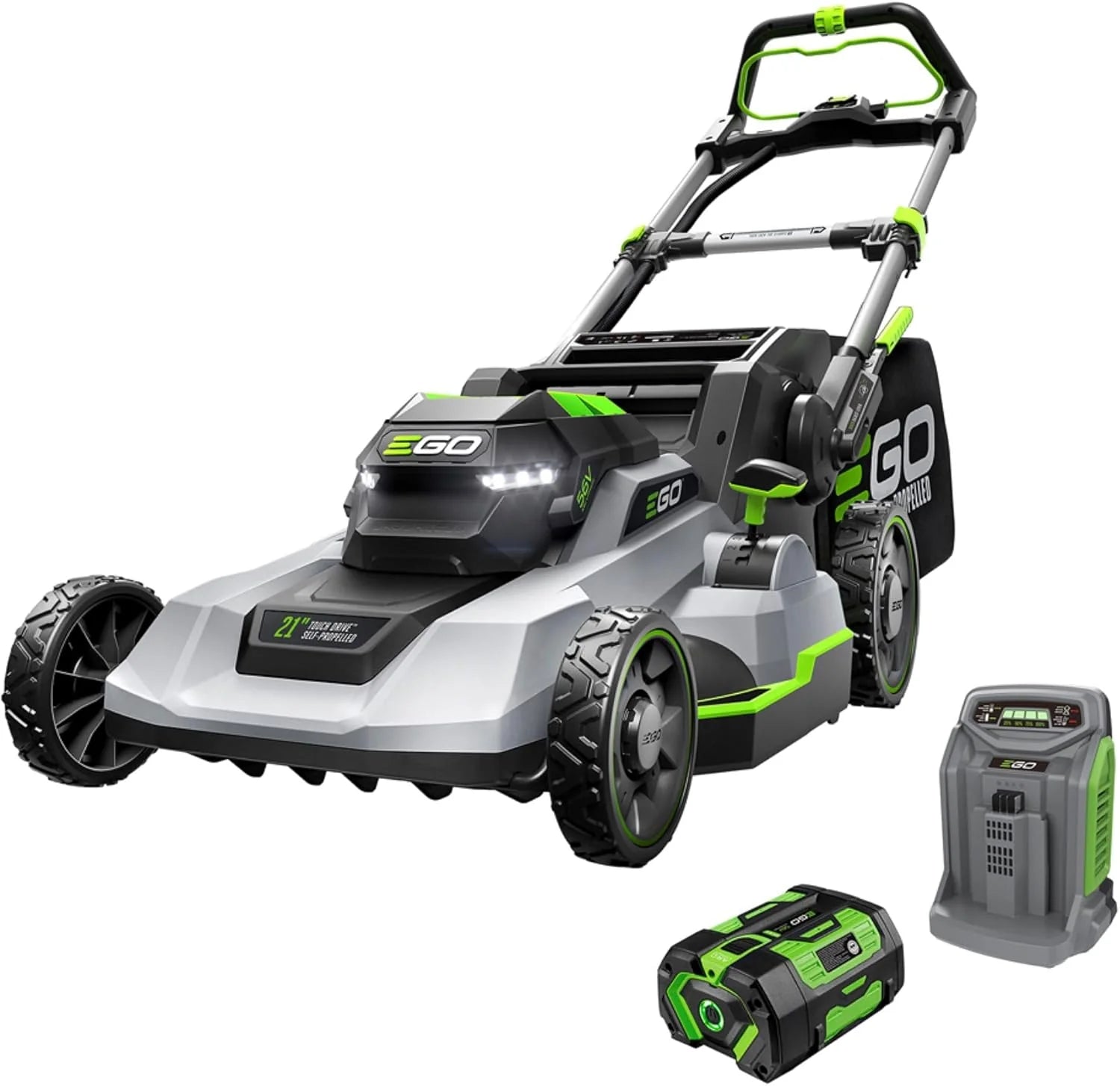 EGO POWER+ Electric Lawn Mower, Self-Propelled Cordless with Select Cut and Touch Drive