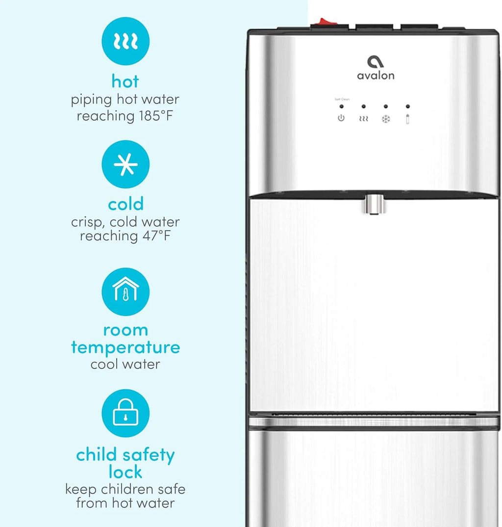 Avalon Limited Edition Self Cleaning Water Cooler Water Dispenser 3 Temperature Settings