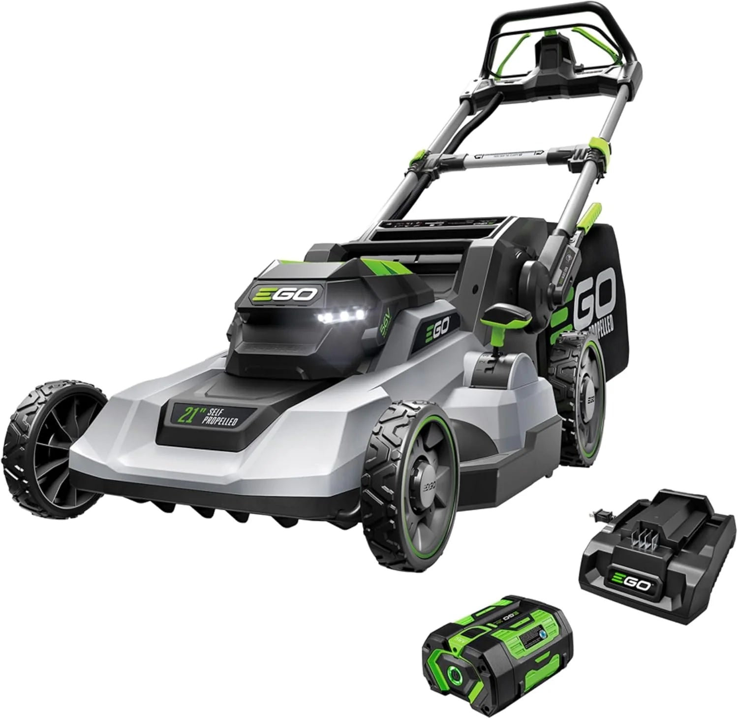 EGO POWER+ Electric Lawn Mower, Self-Propelled Cordless with Select Cut and Touch Drive