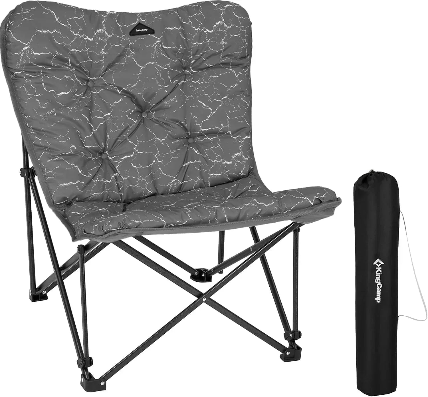 Butterfly chair extra large thick comfortable camping chair portable folding chair heavy duty seat