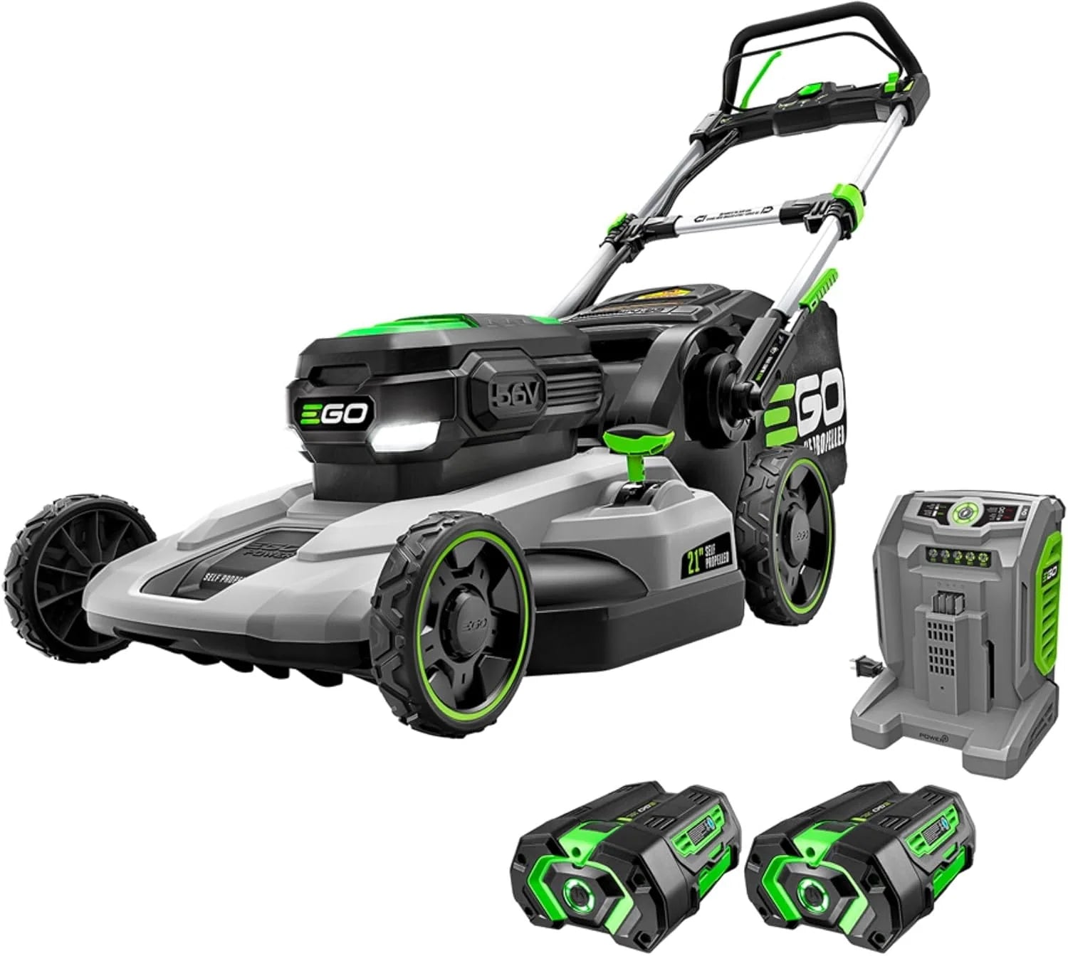 EGO POWER+ Electric Lawn Mower, Self-Propelled Cordless with Select Cut and Touch Drive