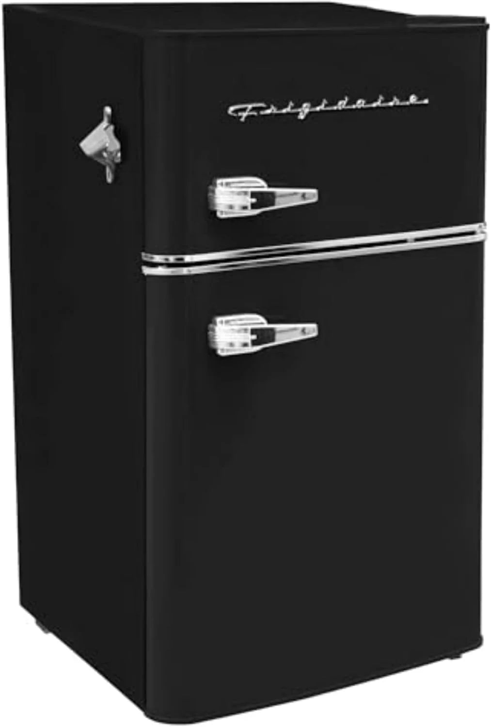 Frigidaire EFR840 Retro Mini Fridge with Freezer & Side Bottle Opener - Small 2 Door Refrigerator