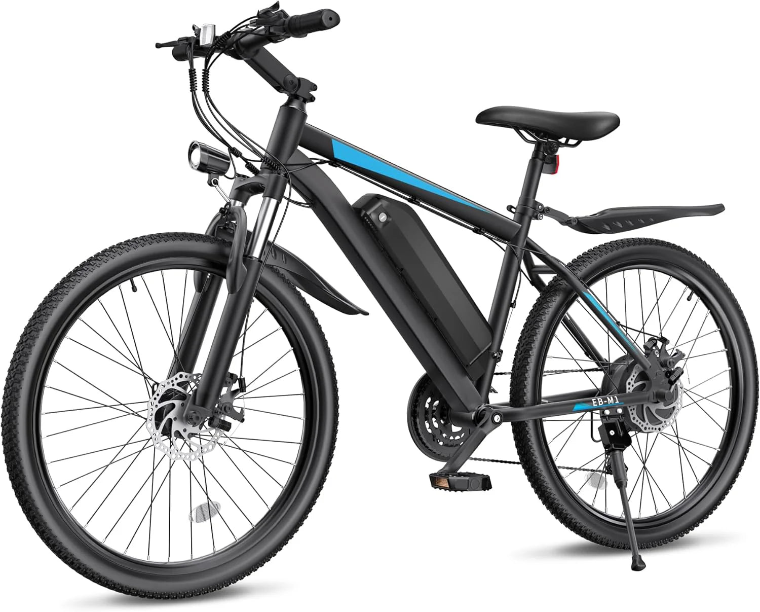 Electric Bike for Adults, 26 Ebike with 1000W Peak Motor, 21.7MPH 50Miles Electric Mountain Bike