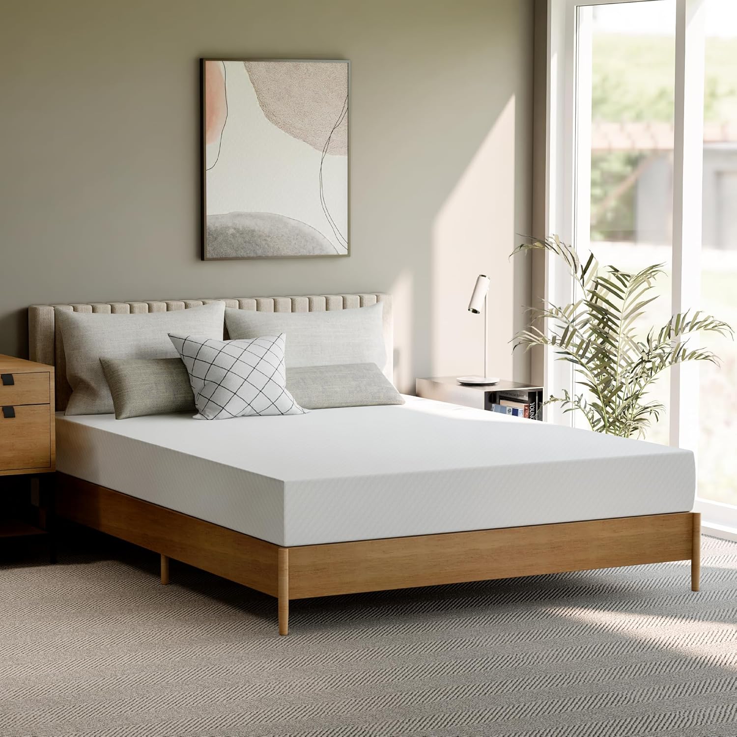 GAESTE 8-inch Fully Cooling Gel Memory Foam Mattress Mattress-in-a-Box