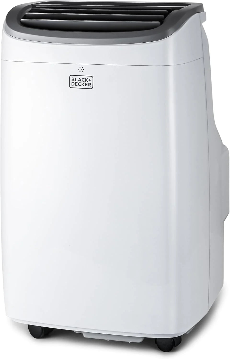 BLACK+DECKER 10,000 BTU Portable Air Conditioner for Rooms up to 450 Sq. with Remote Control, White