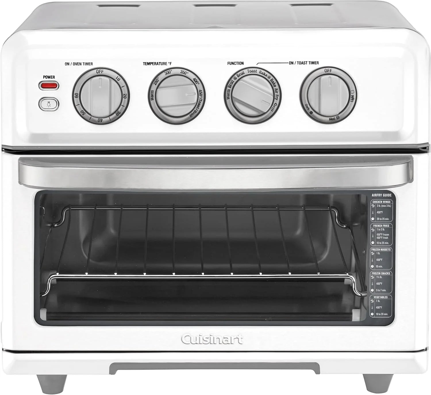Cuisinart Air Fryer Toaster Oven with Grill, 1800W 8-1 Air Fryer Oven with Bake