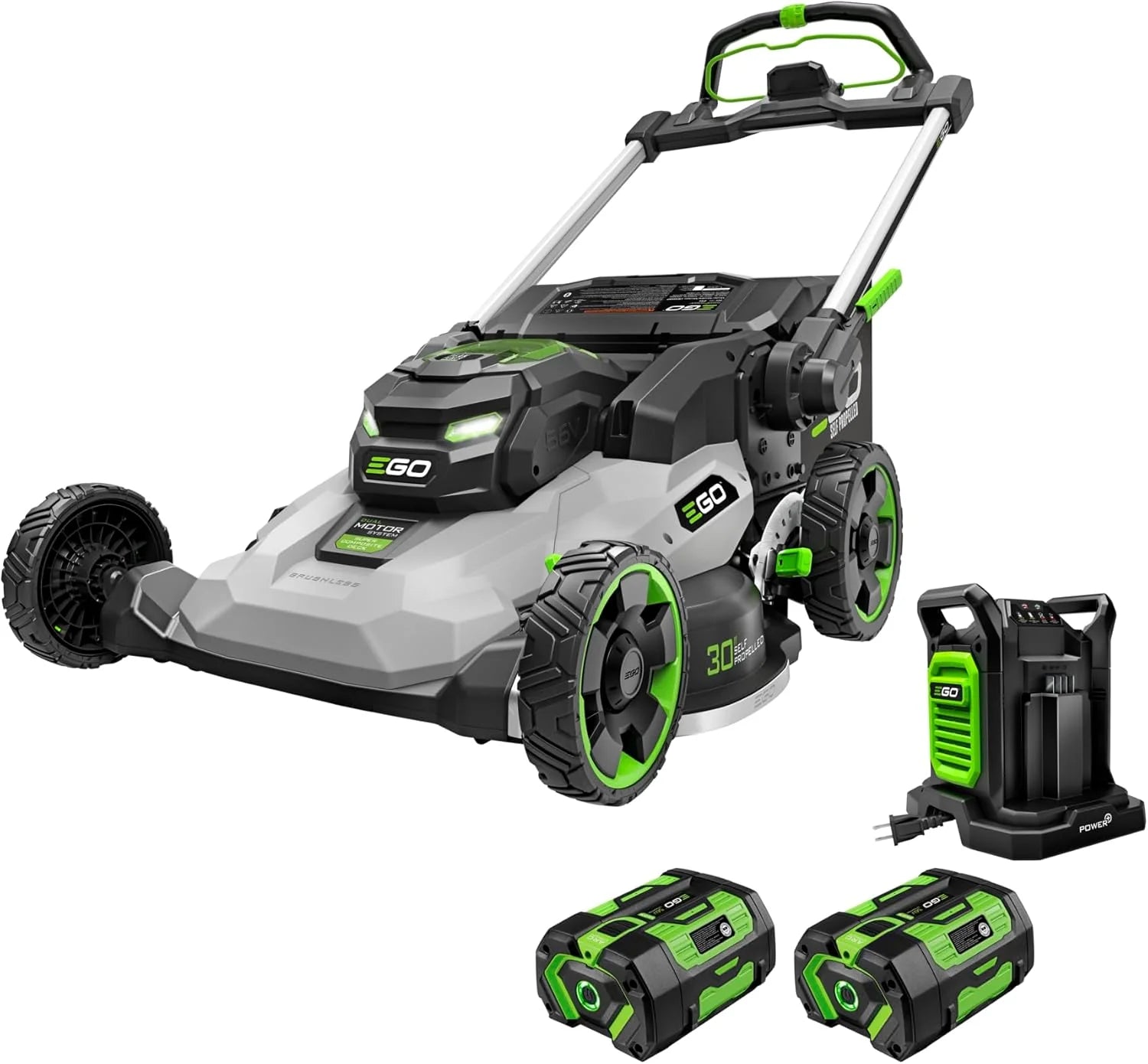 EGO POWER+ Electric Lawn Mower, Self-Propelled Cordless with Select Cut and Touch Drive